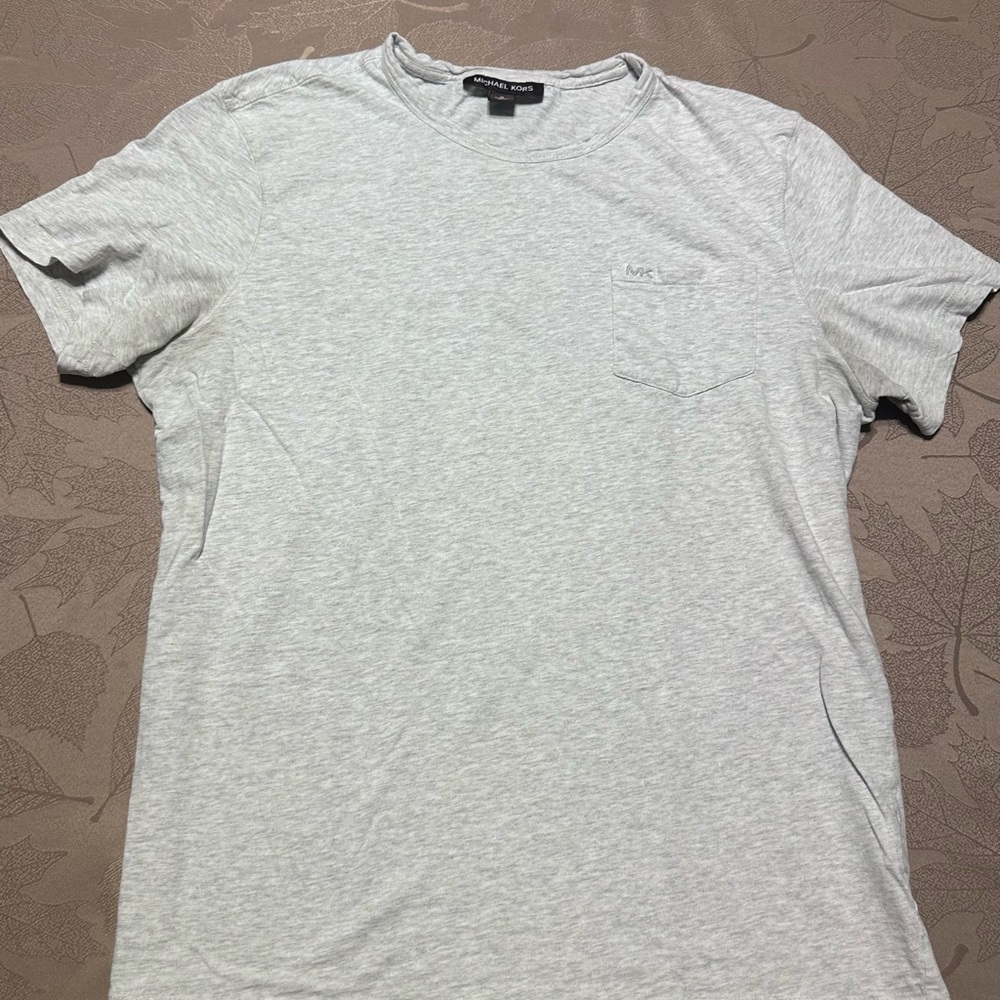 Michael Kors Tshirt Mens Medium- Beige